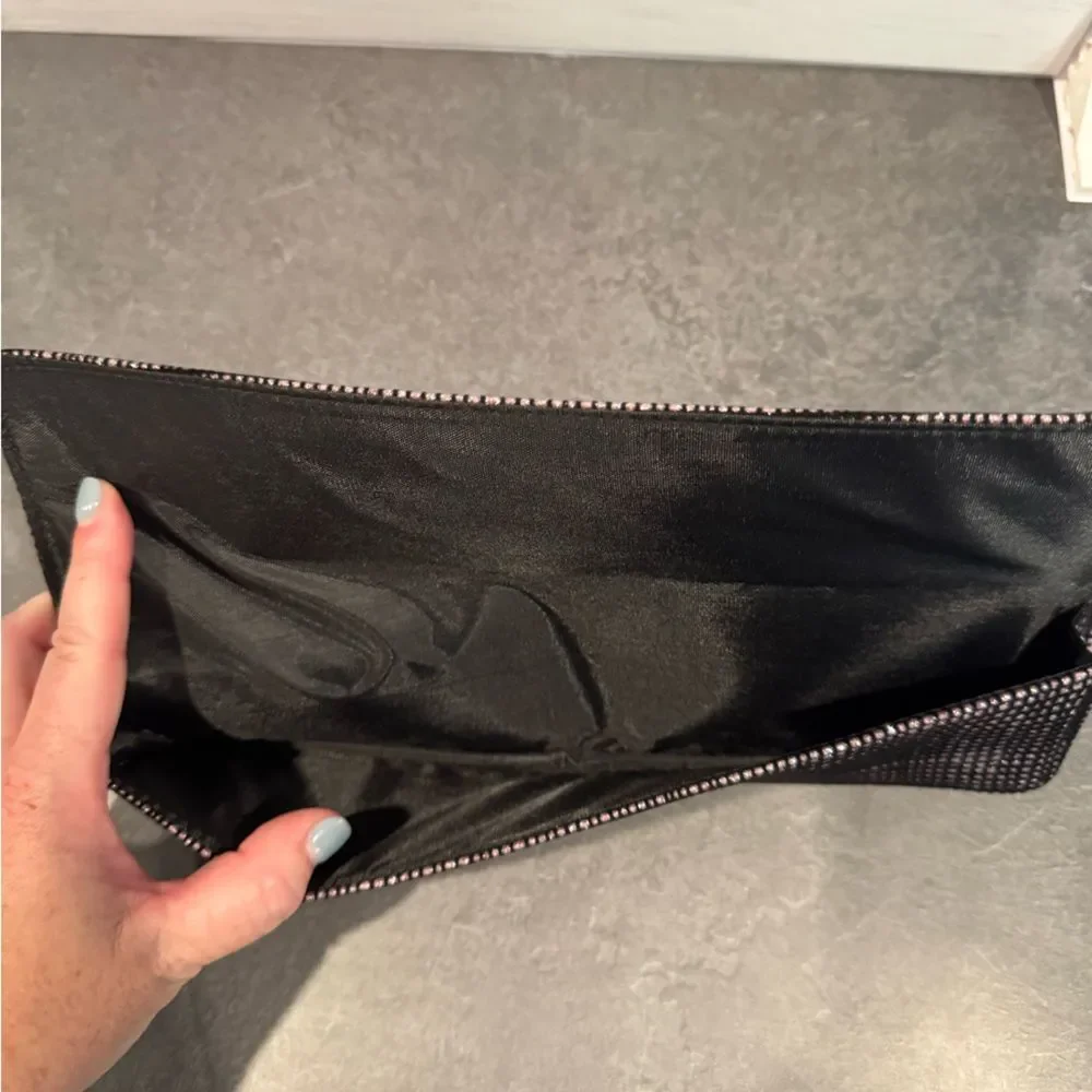 MAC Cosmetics Pink Iridescent Brush And Makeup Clutch